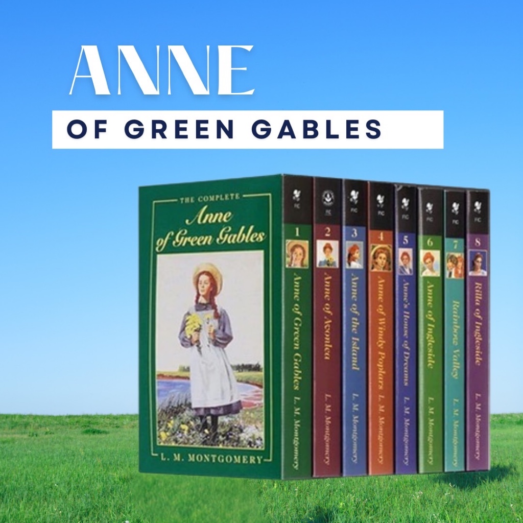 หนังสือชุด Anne of Green Gables **ไม่มีกล่อง** วรรณกรรม รางวัล หนังสือแนะนำ ภาษาอังกฤษ