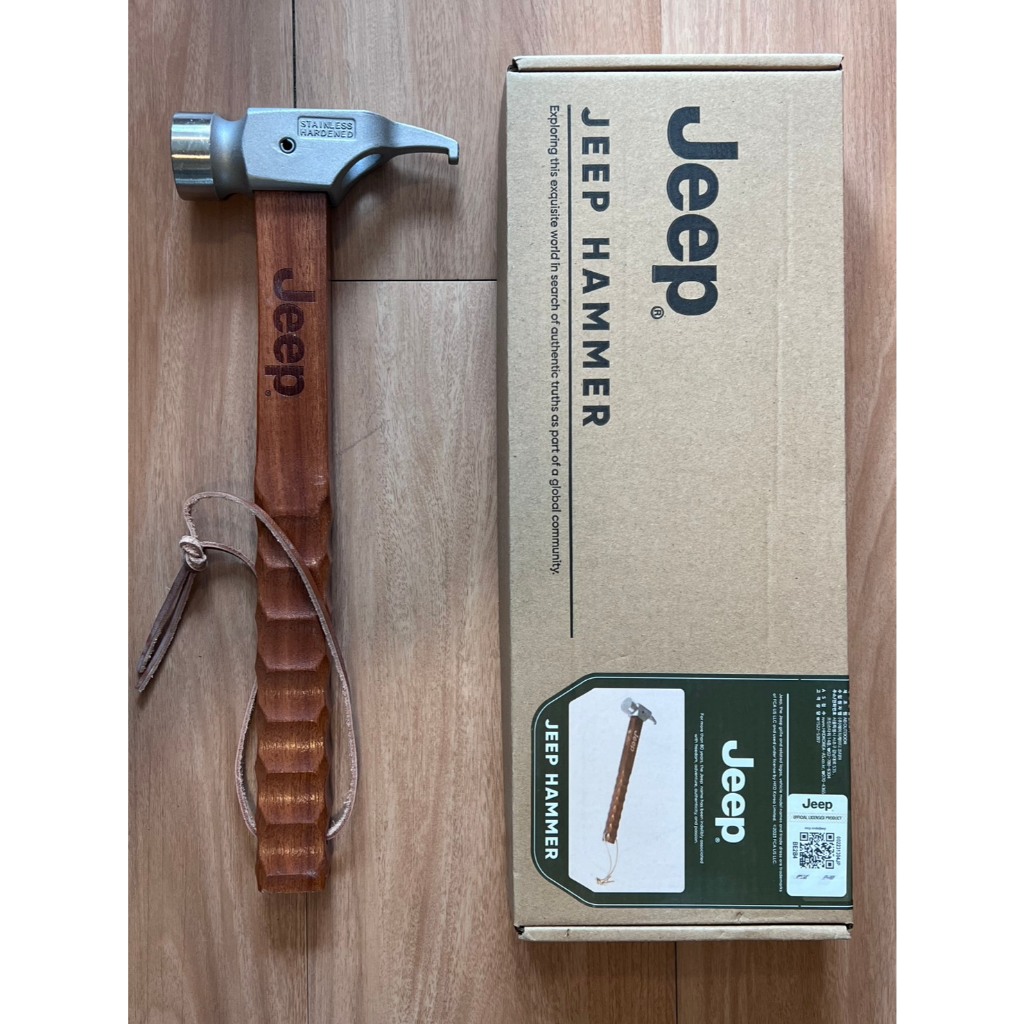 🛠 ฆ้อนตอกสมอ สำหรับกางเต็นท์ แบรนด์ Jeep | JEEP HAMMER | ของแท้ 100%