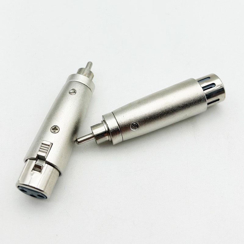 ข้อต่อแปลง XLR Canon Jack 3 Pin ตัวเมีย to RCA, ตัวผู้