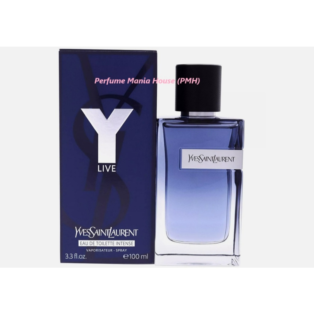 ของแท้ + Discontinued!!! Yves Saint Laurent YSL Y Live EDT Intense for men ของใหม่ (พร้อมส่งค่ะ)