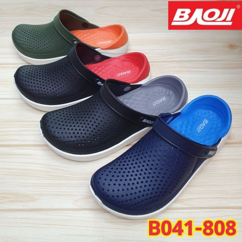 BAOJI รองเท้าหัวโต รุ่น B041-808 บาโอจิ ไซส์  41-45.  มยอม.