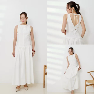 Swana.ss - Giselle linen dress XS-XL 🫎 ชุดเดรสกระโปรงยาวผ้าลินิน