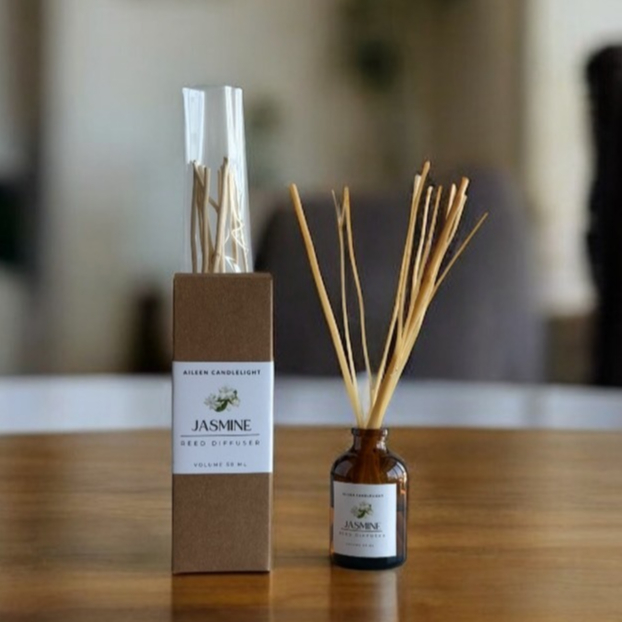 [ ก้านไม้หอมปรับอากาศ ] Reed Diffuser ขนาด 50 ml น้ำหอมปรับอากาศ ดับกลิ่น