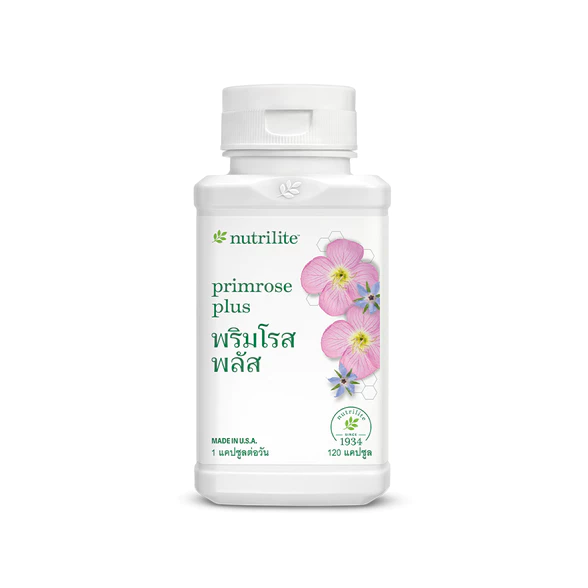 นิวทริไลท์ พริมโรส( Primrose Plus) พลัส - บรรจุ 120 แคปซูล ของแท้ Shop ไทย ฉลากใหม่