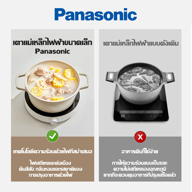 มีของแถม กำลังไฟสูง เตาไฟฟ้า เตาแม่เหล็กไฟฟ้าทรงกลม 3500 วัตต์ ปรับความร้อน 9 เตาแม่เหล็กไฟฟ้าอเนกประสงค์ - รูปที่ 5