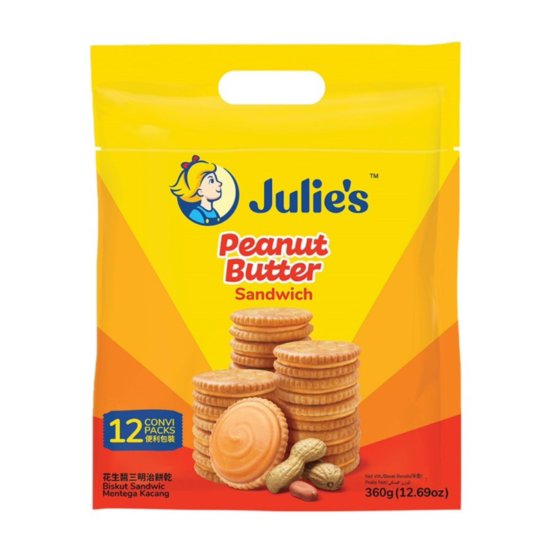 Julie’s Peanut Butter Sandwich 360g