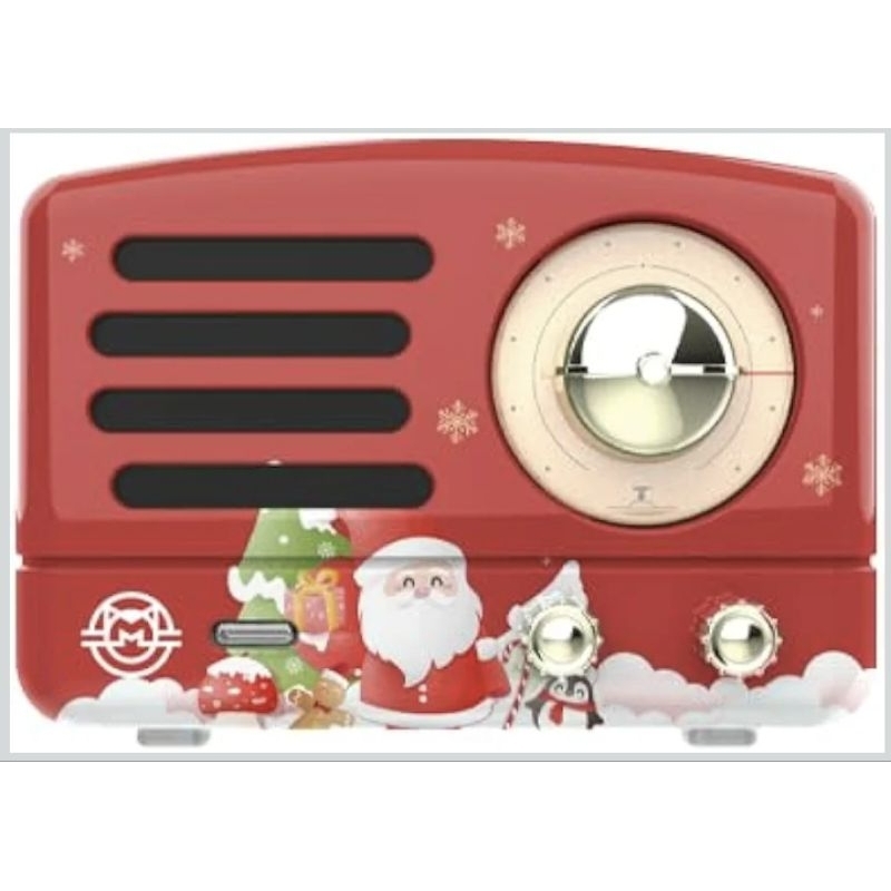 ลำโพง  MUZEN PETA Bluetooth Speaker Magnet Mini Speaker Santa Christmas ของใหม่