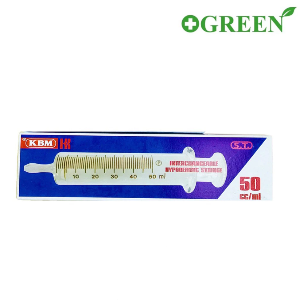 ไซริ้งแก้ว Glass Syringe สำหรับให้อาหาร ขนาด 50 ml. (1316)