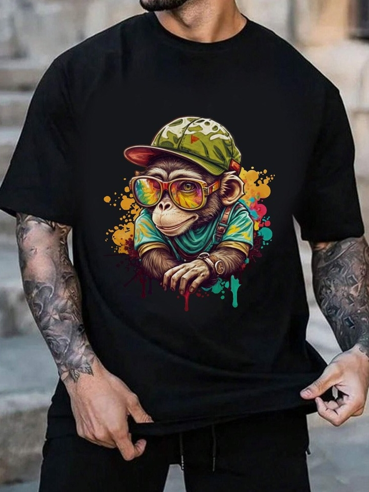 [Duomi]เสื้อยืดแขนสั้นสำหรับผู้ชายของขวัญสำหรับผู้ชาย และผู้ชายเหมาะสำหรับออกไปข้างนอก