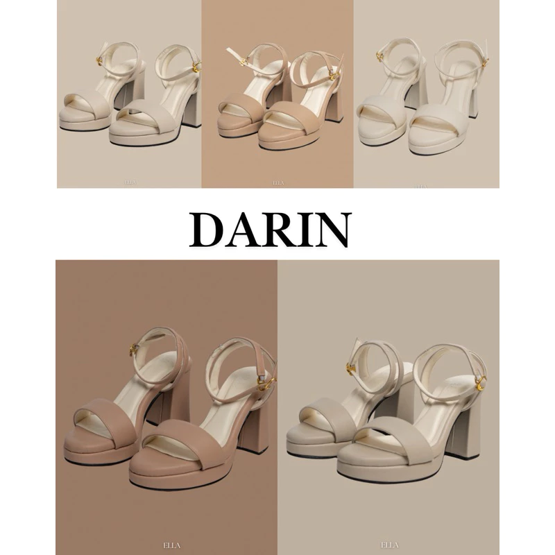 DARIN รองเท้าส้นสูง3.5นิ้ว สูงแต่เบาสบายมีอยู่จริง🪶