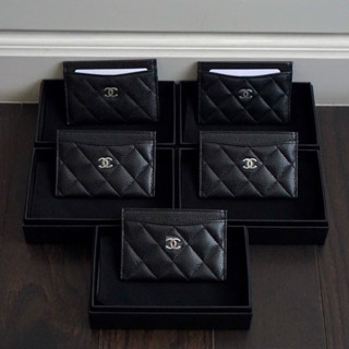 ✅ของใหม่ 100% 🇹🇭พร้อมส่ง Chanel card case