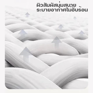 ผ้าปูที่นอน(ฟรี2 ชิ้น ปลอกหมอน) กันไรฝุ่น ผ้ารองกันเปื้อนที่นอน รัดมุม360° ระบายอากาศ 3.5/5/6ฟุต