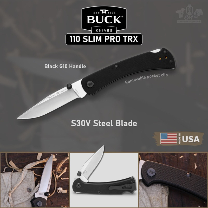 Buck 110 Slim Pro TRX