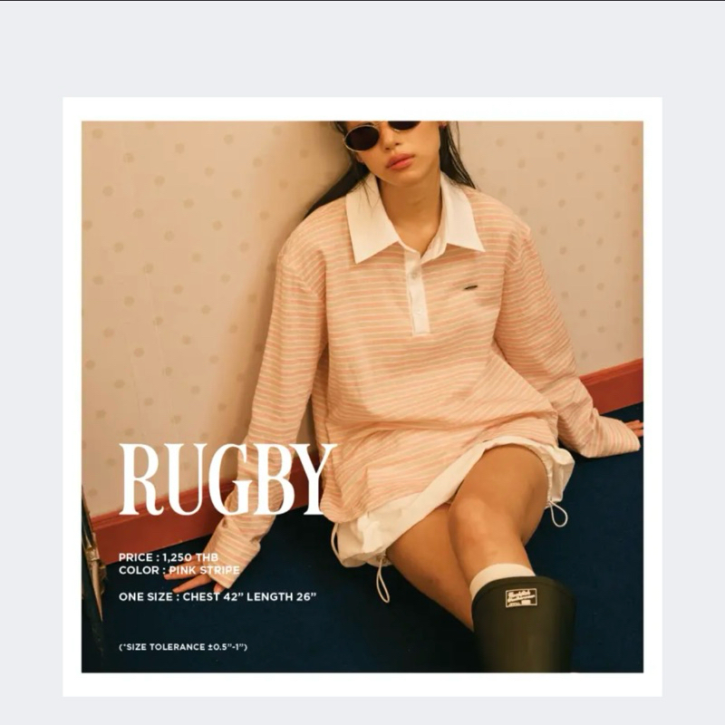Usad LOOKBOOKLOOKBOOK rugby shirt 🩷