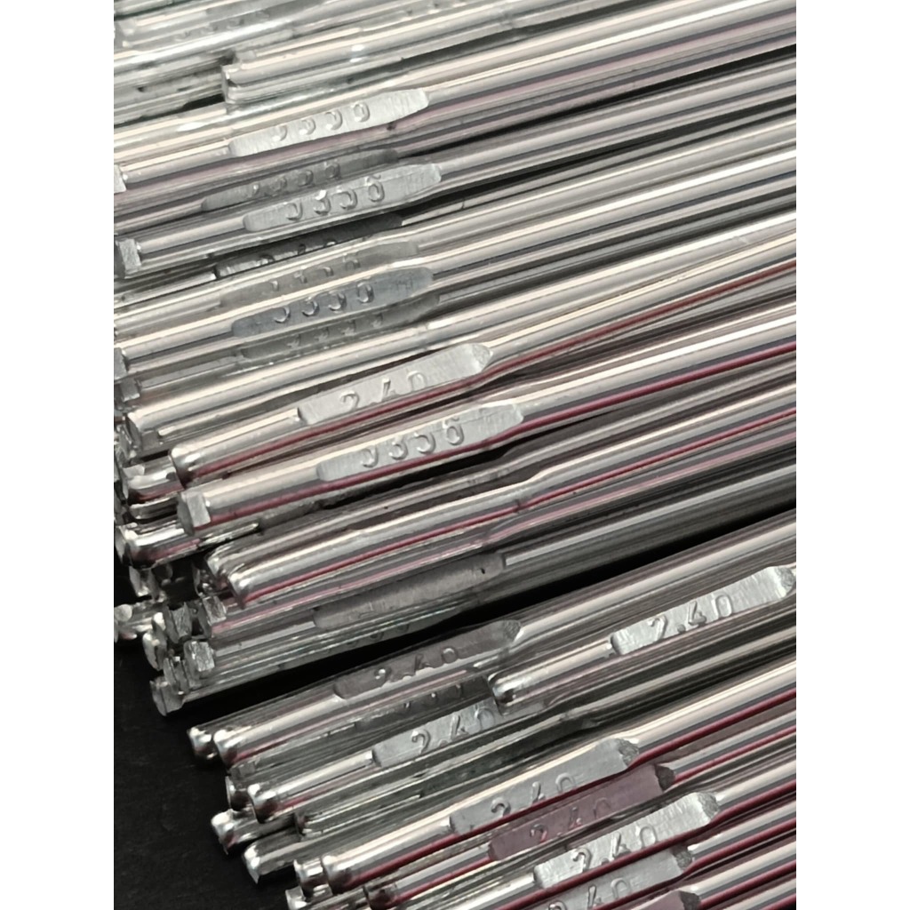 ลวดเติมอาร์กอน เชื่อมทิก อลูมิเนียม ER-5356 , ER4043 ขนาด 1.6 , 2.4 มิล