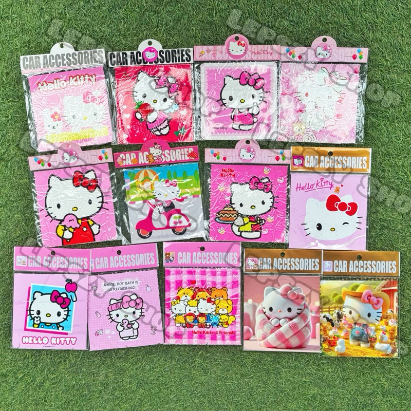 สูญญากาศติด พรบ ที่ใส่พรบ ที่ใส่ป้ายภาษี ลาย Kitty คิตตี้