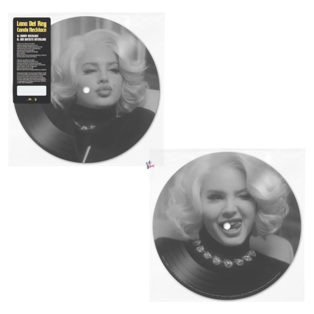 (พร้อมส่ง) แผ่นเสียง Lana Del Rey - Candy Necklace 7" Vinyl / LP สินค้า Official