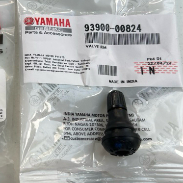 9390000824 วาล์วเติมลมล้อ แบบสั้น TR413 แท้ จุกลม YAMAHA ทุกรุ่น 93900-00824