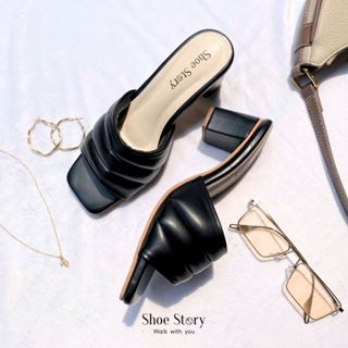 Shoe Story : รุ่น Iris Block Heels รองเท้าผู้หญิง ส้นสูง ส้น…
