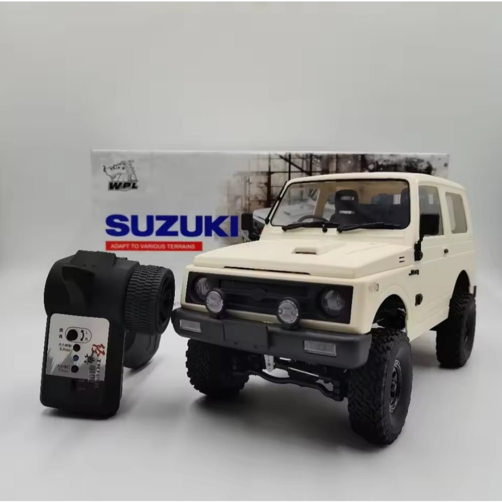 (สินค้าในไทย) รถบังคับ WPL C74-1 C74 Jimny Warrior  4WD 2.4G RC Crawler ชุดพร้อมเล่น แบตตารี่ 1 ก้อน
