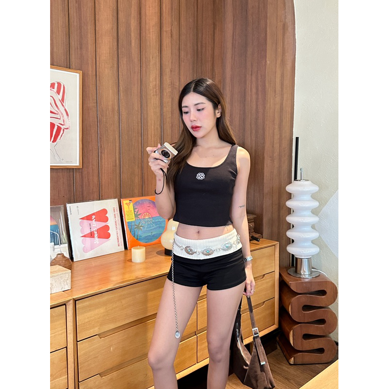 เสื้อกล้ามผู้หญิง Wished Tank Top ผ้าร่องนุ่ม ใส่สบาย แมทได้กับทุกลุค