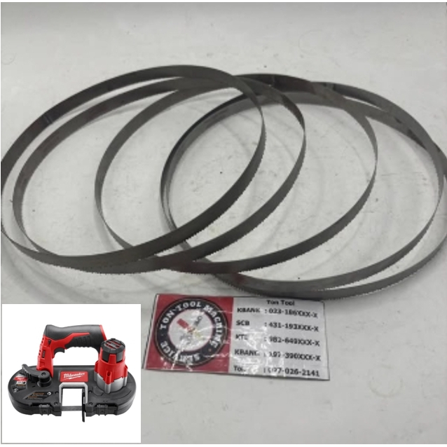 ใบเลื่อยสายพาน Milwaukee M12 2429