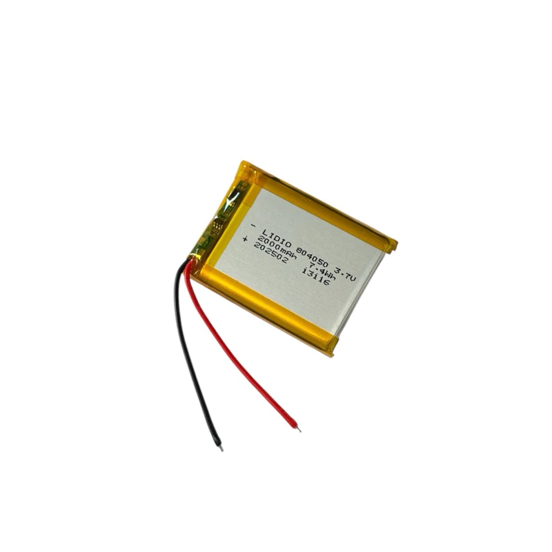 804050 3.7V 2000mAh แบตเตอรี่ Lithium polymer แบตลำโพง แบตหูฟัง แบตกล้อง แบตกล้องติดรถยนต์ DIY thumbnail 4