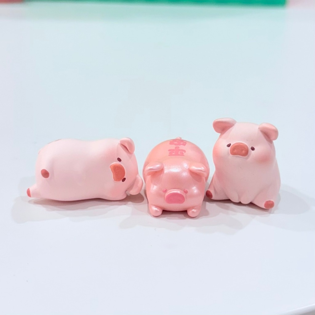 [จุ่ม/พร้อมส่ง] Jiu Mu x LuLu the piggy blessing bag พวงหมูโชคดี