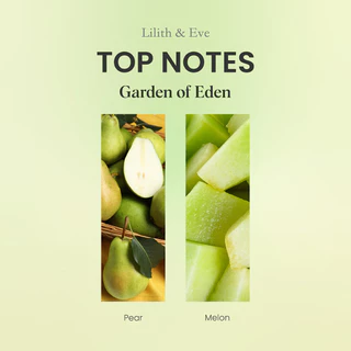 Lilith and Eve Garden of Eden Eau De Parfum (EDP) - น้ำหอมสำหรับผู้หญิง 30ml กลิ่นหอมเข้มข้น ติดทนนาน
