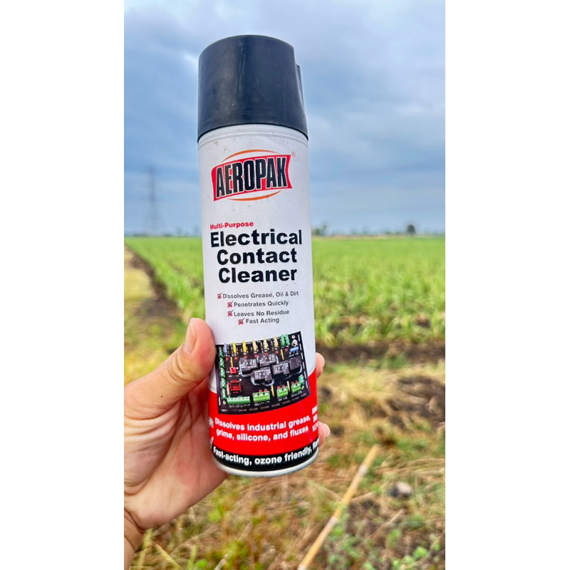 สเปรย์ไล่ฝุ่น สเปรย์ทำความสะอาดแบตโดรน น้ำยาล้างขั้วแบตโดรน ตรา AERO PAk ขนาด 500 Ml.