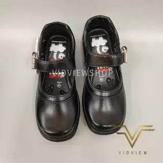 VIDVIEW มีส่งด่วน รองเท้านักเรียนหญิง Adda 41S02 41S01 เบอร์ 34-43 หนังดำ สำหรับไปโรงเรียน