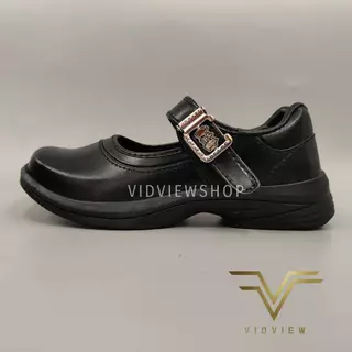 VIDVIEW มีส่งด่วน รองเท้านักเรียนหญิง Adda 41S02 41S01 เบอร์ 34-43 หนังดำ สำหรับไปโรงเรียน