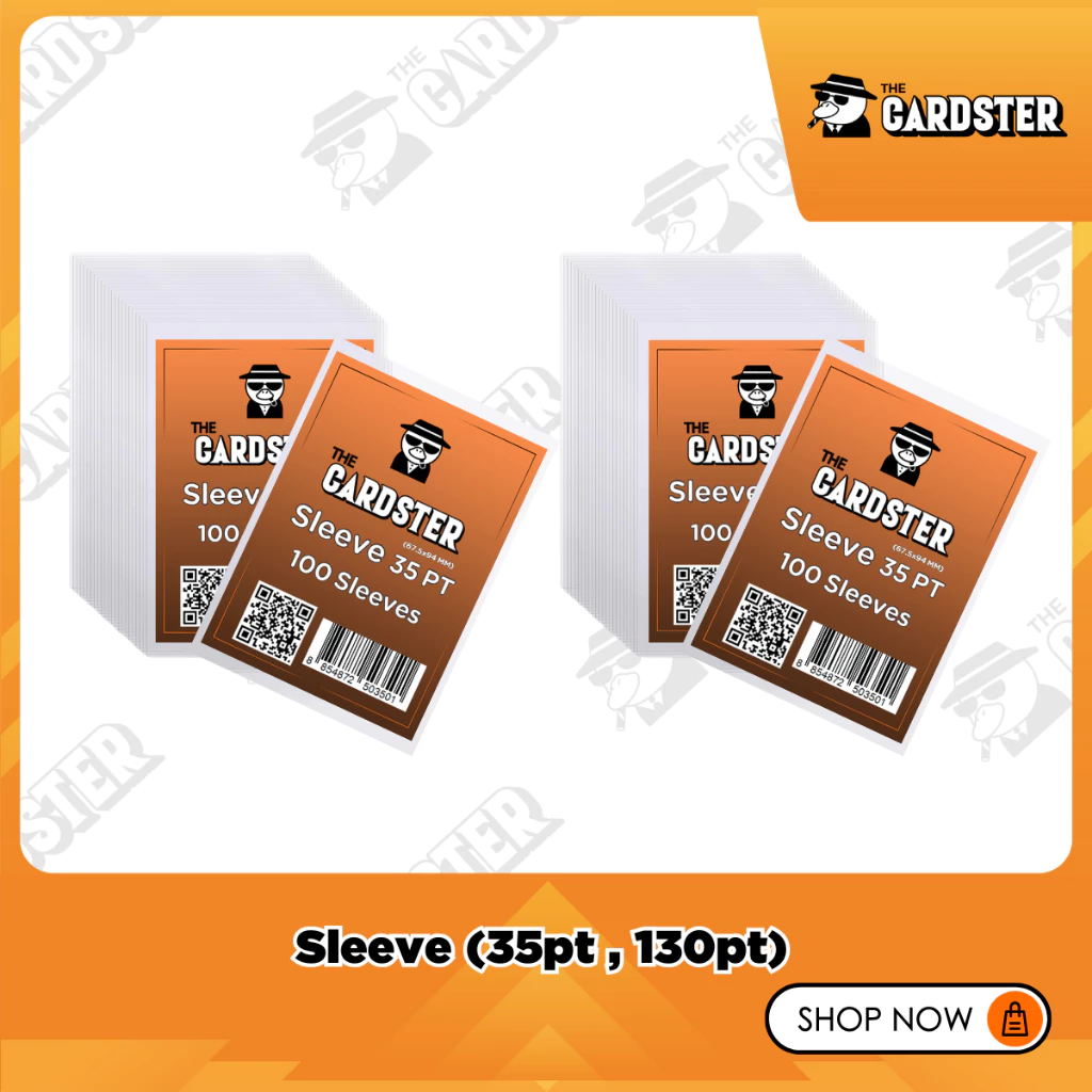 [พร้อมส่ง !!!] TheCardster SLEEVE ซองใส 35pt 130pt สำหรับใส่การ์ด ซองใสใส่การ์ด ห้ามพลาด!!!!!!!!!!!