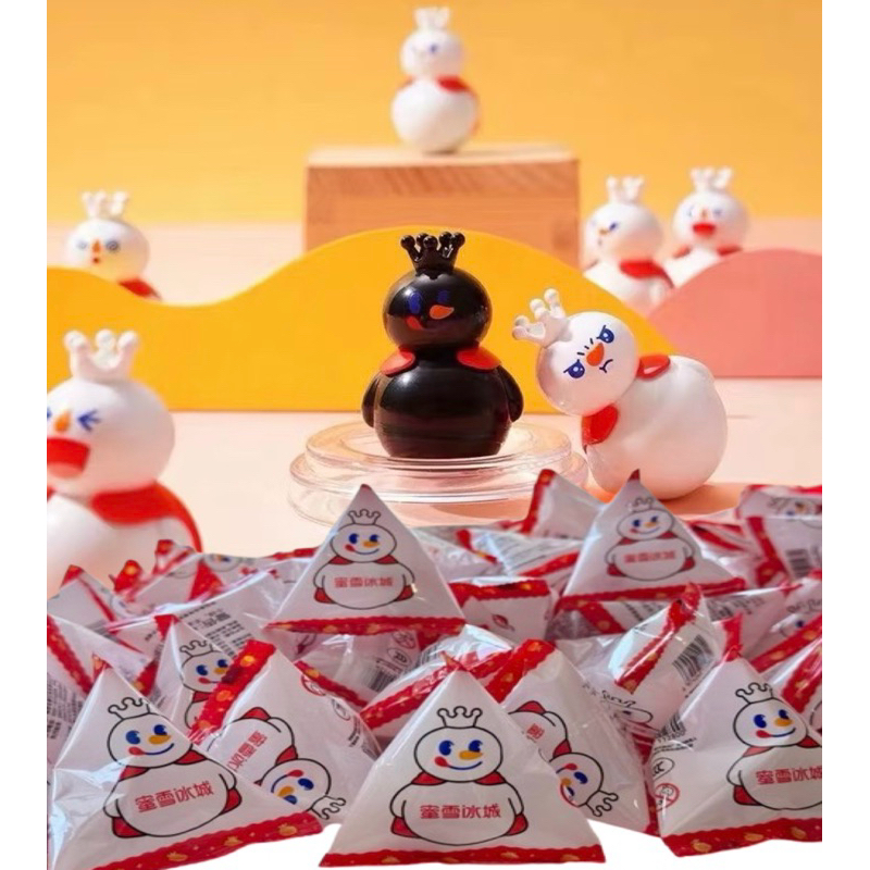 ❣️ Mixue น้องสโนว์แมน ตุ๊กตาล้มลุก ☃️ Snowman ตุ๊กตาล้มลุก