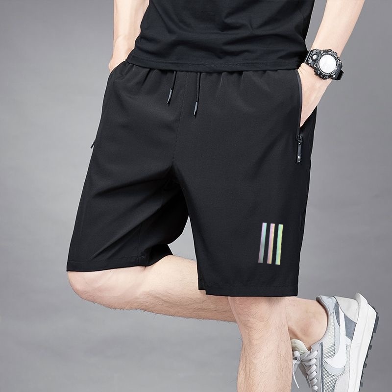 กางเกงขาสั้นแฟชั่นญี่ปุ่นเรียบง่าย ขนาด L-5XL กางเกงกีฬาชาย สวมใส่สบาย ผ้าแห้งเร็ว ราคาส่ง