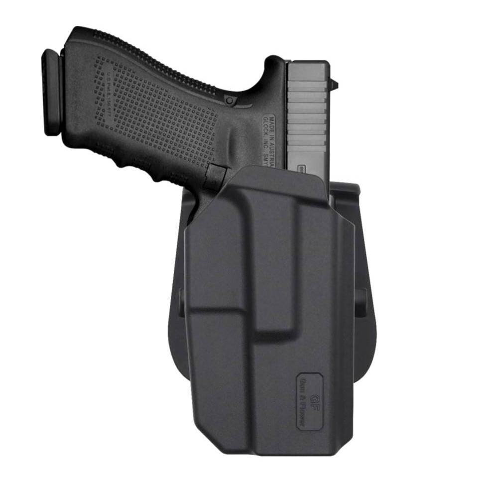 ซองพกนอก Glock17, Glock19 (Gen 1-5) ปลดนื้วโป้ง ยี่ห้อ GF