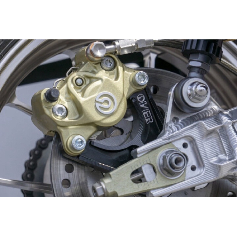 ขาจับปั้มหลัง Over racing สำหรับMonkey125 ขนาดปั้ม84mm