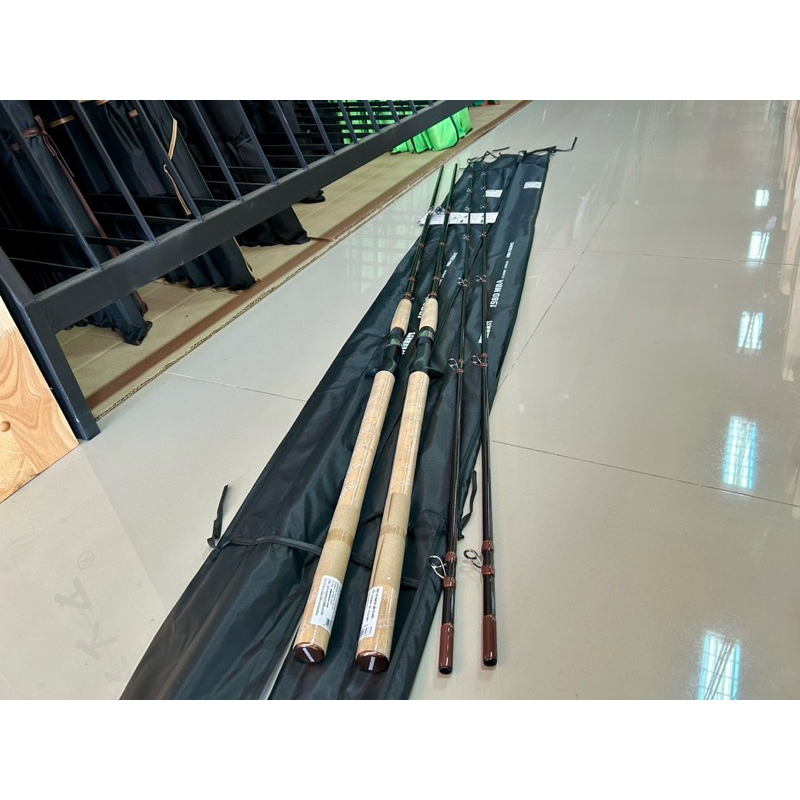 WEEBASS 1980MBA Classic Epoch  เบท 10 ฟุต เวท 18-35 lb. 80-150g. คันกราไฟท์ สายผ้าK1ตลอดคัน  ไกด์ทรง