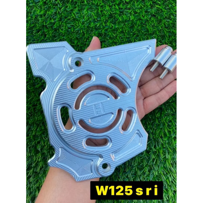 ฝาบังสเตอร์หน้า wave 125i/s บังลม อัลลอย wave125r/sหัวเถิก งานcnc