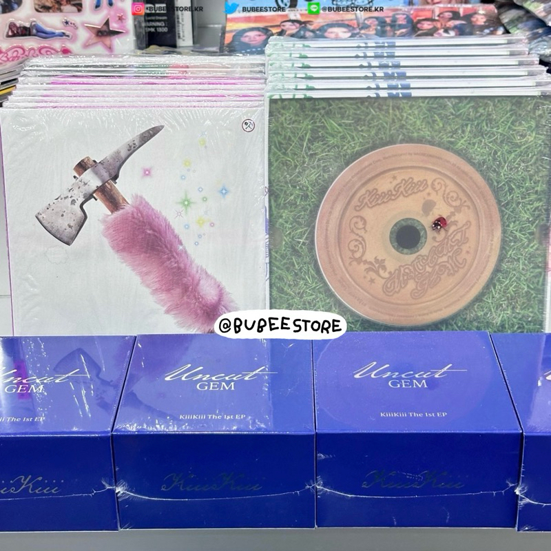 (ใช้โค้ดลด 20% สูงสุด 1000.-) พร้อมส่ง KiiiKiii - 1st EP Album [UNCUT GEM]