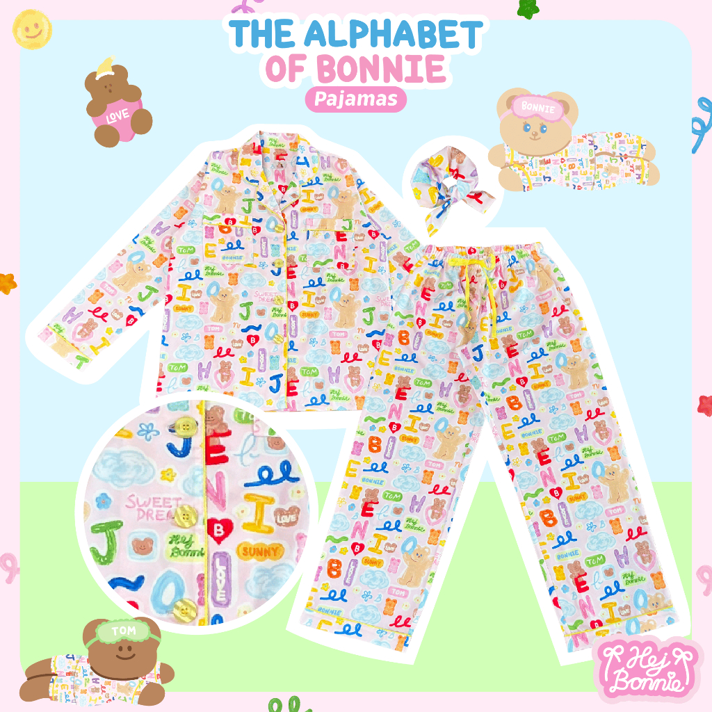 [สำหรับผู้ใหญ่] The Alphabet Bonnie of Pajamas l Hej Bonnie Official