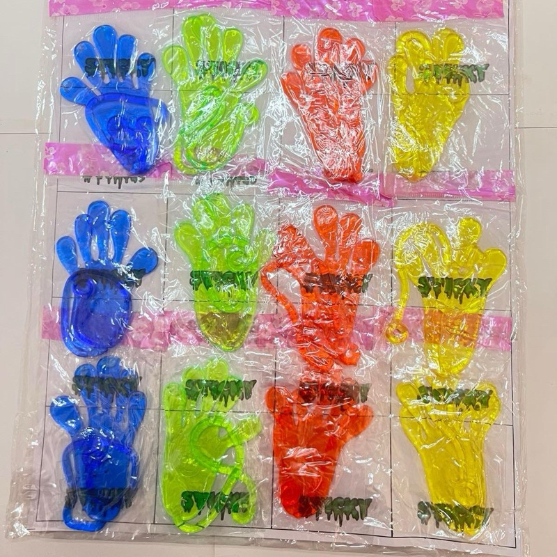 มือหนึบหนับของเล่น 12ชิ้น 65฿