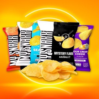 MY SNAXX [คละ 4 รสชาติ] มาย สแน็คซ์ มันฝรั่งแผ่นหยัก 50g