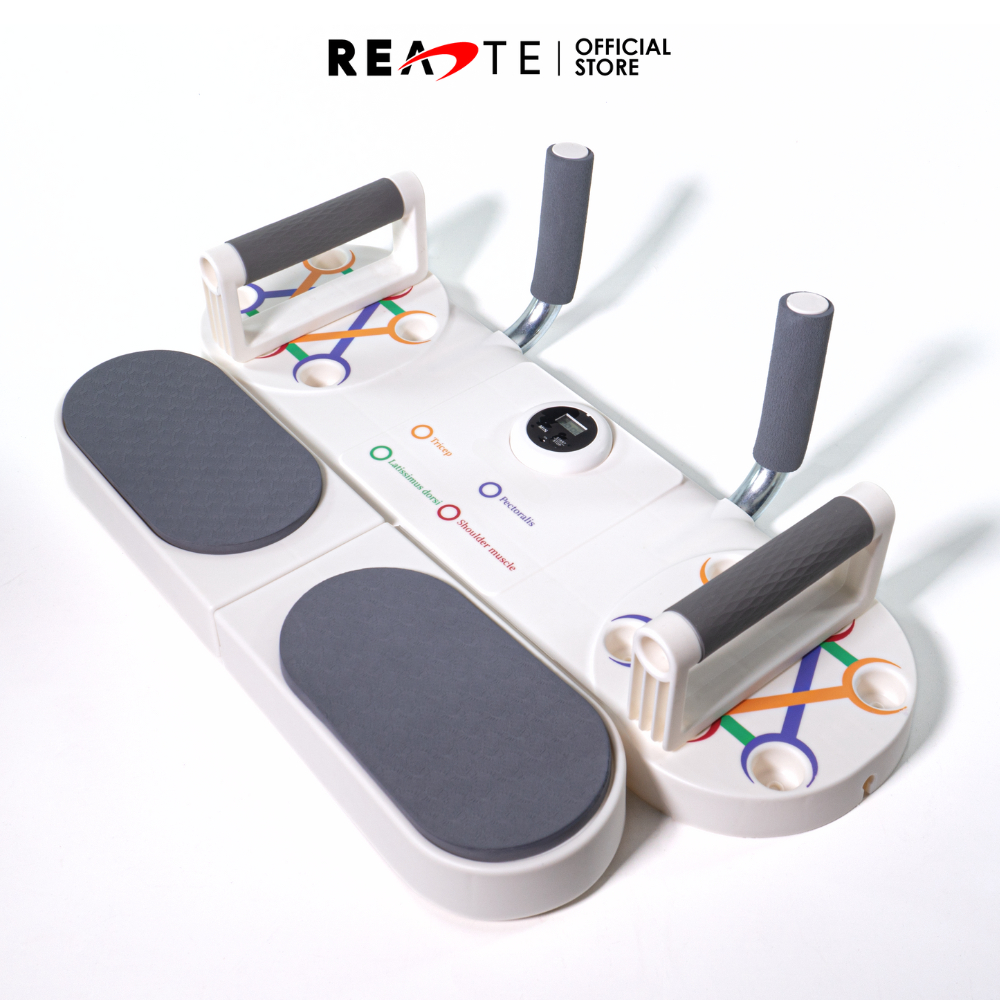 READTE บอร์ดวิดพื้น บาร์แพลงก์กิ้ง 2IN1 ที่วิดพื้นอเนกประสงค์ PUSH UP BOARD