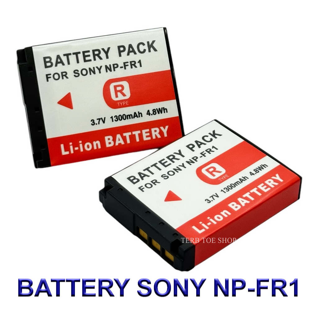 (Pack2)NP-FR1 / NPFR1 / FR1 Camera Battery For Sony Cyber-Shot DSC-T30,T50,F88,G1,P100,P120,P150,P20