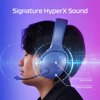 HyperX Cloud Jet [Wireless] Over-ear Headset Gaming หูฟังเกมมิ่งไร้สาย | Casual & Aesthetic Co-Op Gamer