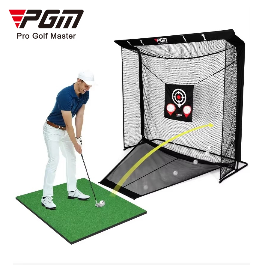 [11GOLF] PGM LXW031 ตาข่ายซ้อมกอล์ฟ คืนบอลอัตโนมัติ 2.5*2.5m สำหรับฝึกซ้อมกอล์ฟ