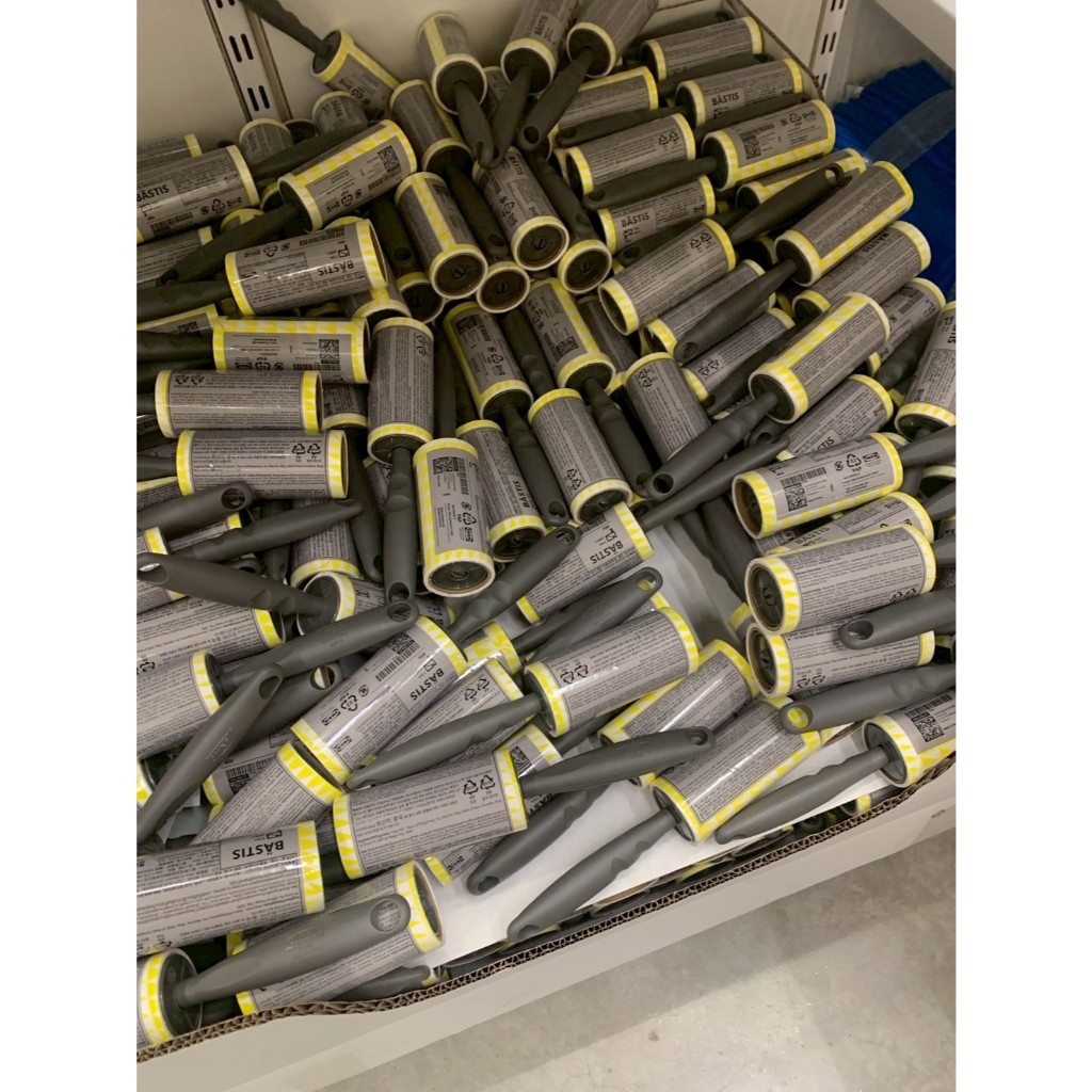 ลูกกลิ้ง IKEA อีเกีย ที่เก็บขน ที่ดูดขน BÄSTIS เบสติส เก็บขนและฝุ่นบนเสื้อผ้า และรีฟิลลูกกลิ้ง