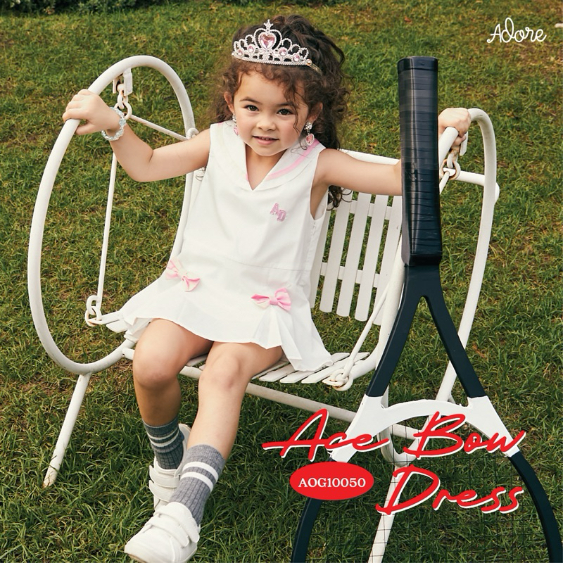 ADORE2112 AOG10050 : ACE BOW DRESS