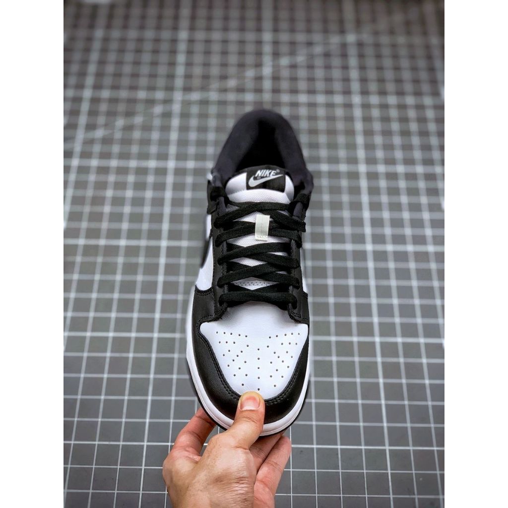 Dunk Low 🐼 White Black รองเท้า Retro Sneakers องเท้าผ้าใบ